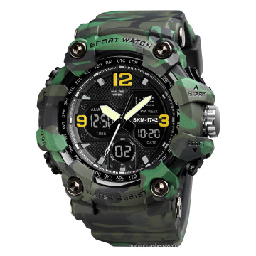 SKMEI 1742 Новый дизайн наручные часы Цифровые спортивные часы Amazon Jam Tangan Army Military Watch